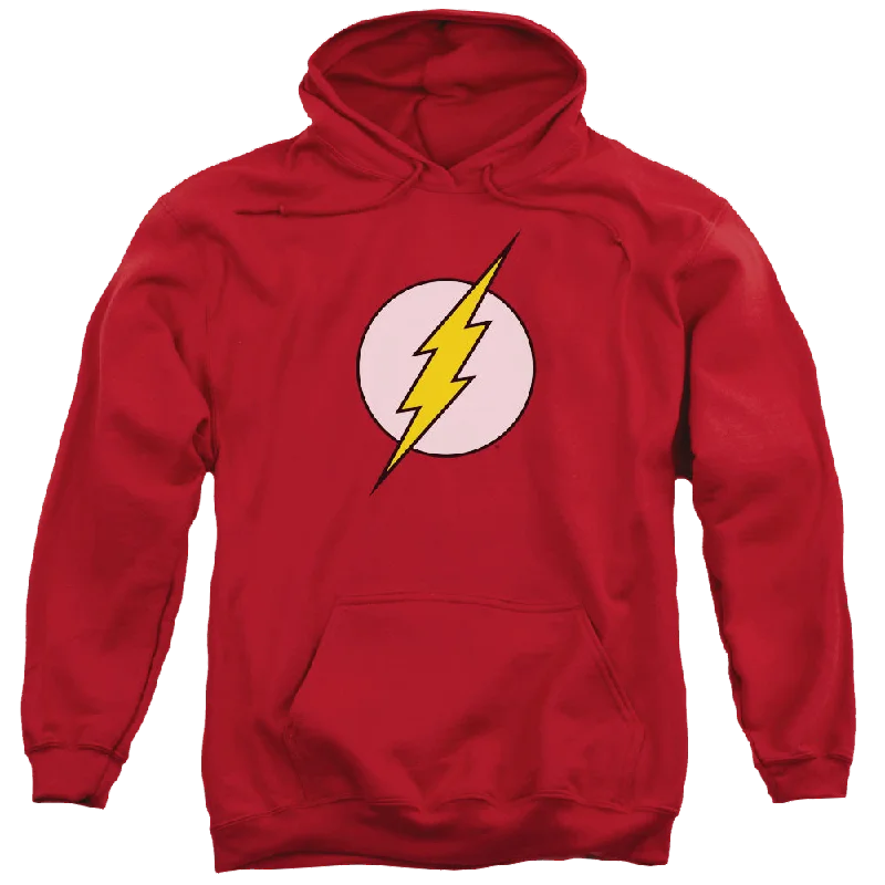 Flash, The Flash Logo - Pullover Hoodie Seamless Knit Pullover