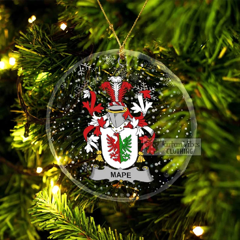 Mape Irish Clan Christmas Glass Ornament with Coat of Arms Shawl Collar Notch Collar Lapel Collar Mape Irish Clan Christmas Glass Ornament with Coat of Arms Shawl Collar Notch Collar Lapel Collar