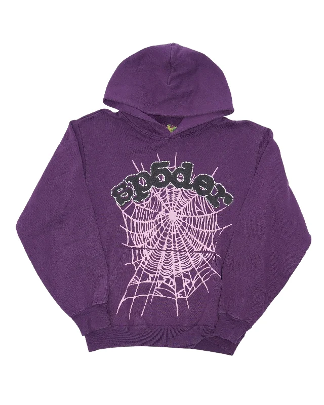 8 Days of Sp5der Hoodie Hoodie with Zipper Versatile Modern