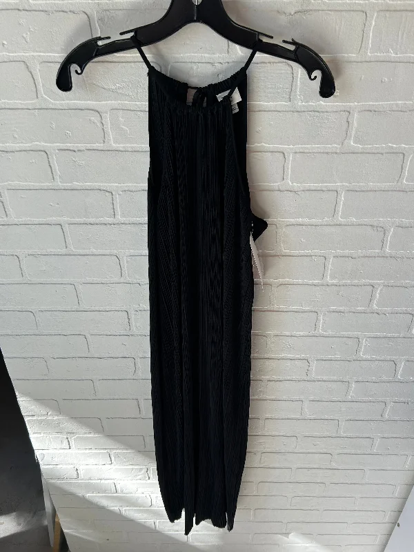 Dress Casual Midi By A New Day In Black, Size: S Stylish Button-Down Midi Dress