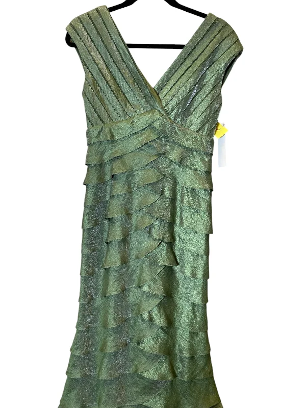 Dress Casual Midi By Adrianna Papell In Green, Size: 6 Cozy Spaghetti Strap Midi Dress Dress Casual Midi By Adrianna Papell In Green, Size: 6 Cozy Spaghetti Strap Midi Dress