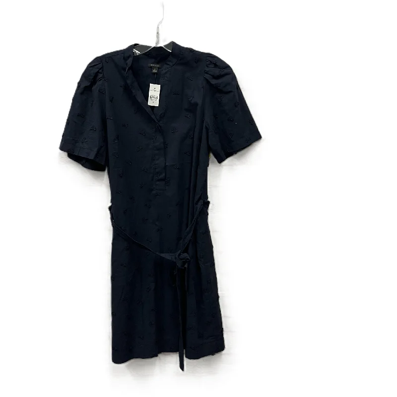 Dress Casual Midi By Ann Taylor In Navy, Size: M Cozy Tie-Dye Midi Dress