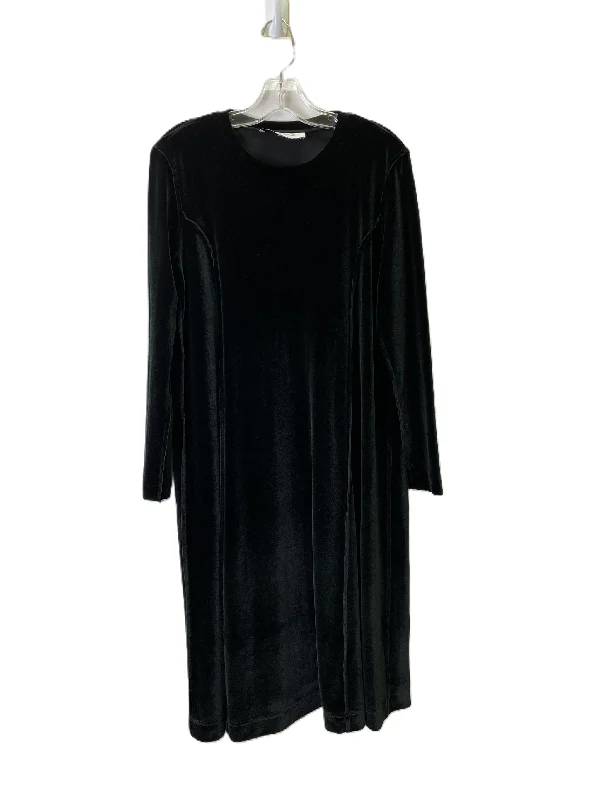 Dress Casual Midi By Current In Black, Size: S Trendy Knit Midi Dress