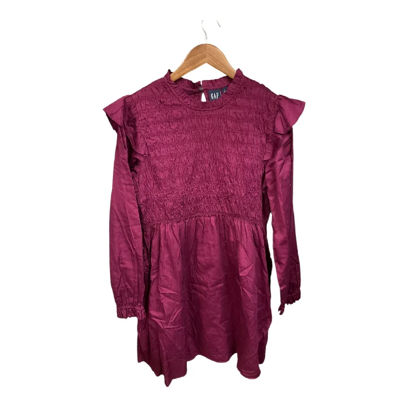 Dress Casual Midi By Gap In Purple, Size: L Stylish Satin Midi Dress