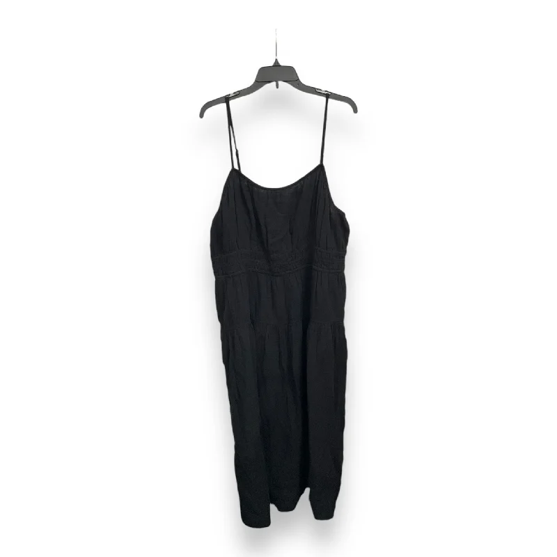 Dress Casual Midi By Old Navy In Black, Size: Xxl Fashionable Off-Shoulder Dress Midi Dress Casual Midi By Old Navy In Black, Size: Xxl Fashionable Off-Shoulder Dress Midi