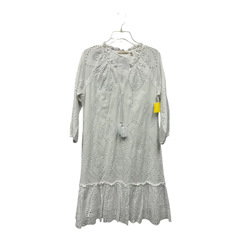 Dress Casual Midi By Soft Surroundings In White, Size: S Comfortable Sleeveless Midi Dress