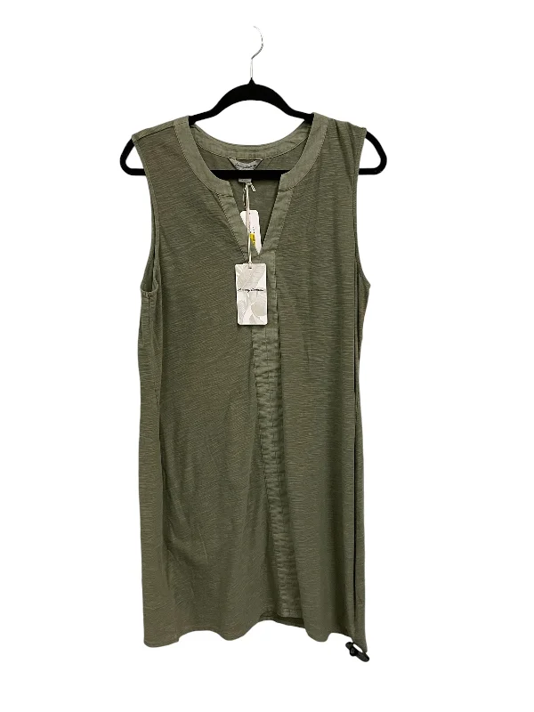 Dress Casual Midi By Tommy Bahama In Green, Size: L Fashionable Polka Dot Midi Dress