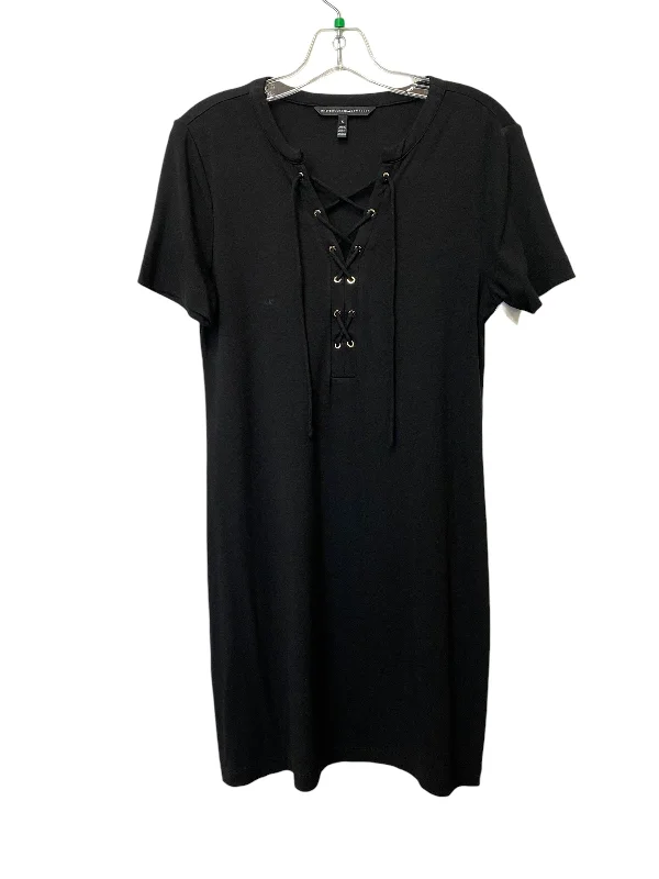 Dress Casual Midi By White House Black Market In Black, Size: S Elegant Satin Midi Dress