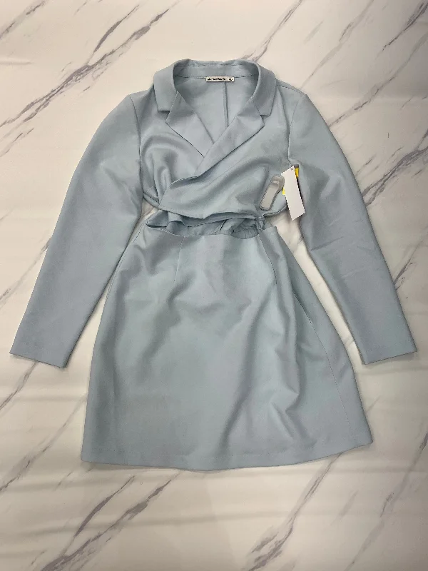 Dress Party Midi By Abercrombie And Fitch In Blue, Size: L Chic Bohemian Midi Dress