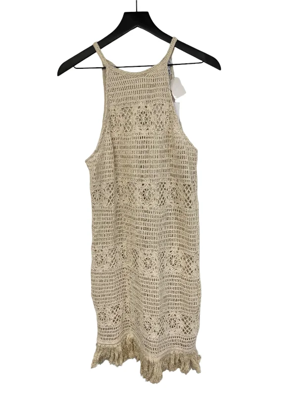 Dress Party Midi By Cmc In Cream, Size: M Comfortable Empire Waist Midi Dress