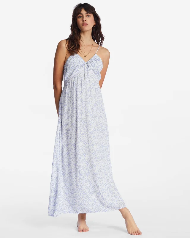Slip Away Midi Slip Dress - Good Tides Fashionable Off-Shoulder Dress Midi