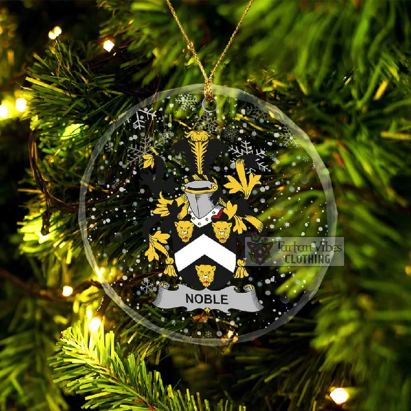 Noble Irish Clan Christmas Glass Ornament with Coat of Arms Buttoned Zippered Snapped Noble Irish Clan Christmas Glass Ornament with Coat of Arms Buttoned Zippered Snapped