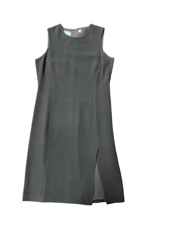 Dress Casual Midi By Lauren By Ralph Lauren In Black, Size: 12 Trendy Ruched Side Midi Dress Dress Casual Midi By Lauren By Ralph Lauren In Black, Size: 12 Trendy Ruched Side Midi Dress