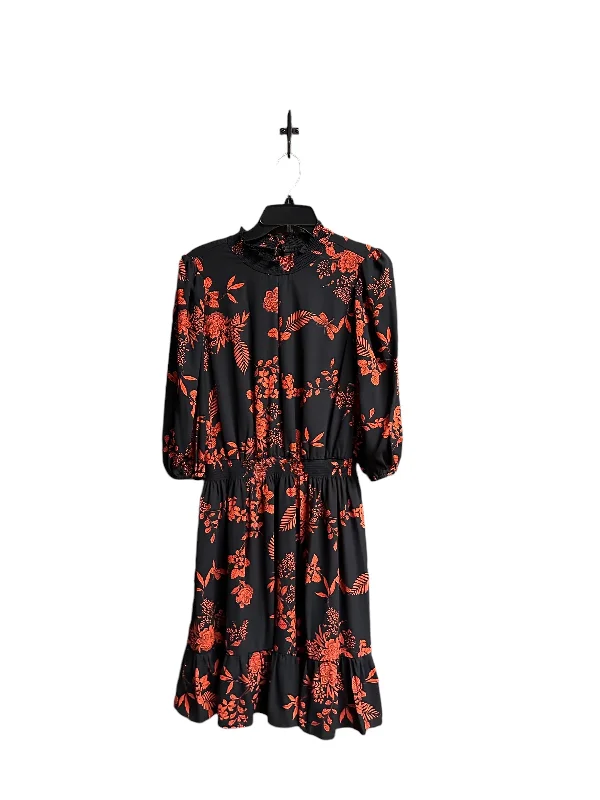 Dress Casual Midi By Nanette By Nanette Lepore In Black & Red, Size: 10 Stylish Off-Shoulder Ruffle Dress Dress Casual Midi By Nanette By Nanette Lepore In Black & Red, Size: 10 Stylish Off-Shoulder Ruffle Dress